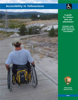 Accessibility in Yellowstone