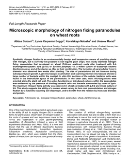 Symbiotic Nitrogen Fixation Is the Most Efficient, Enviromently And