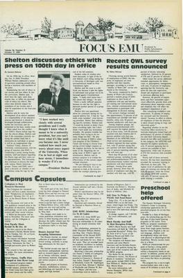 Focus EMU, October 17, 1989