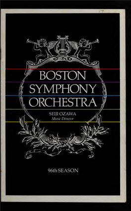 Boston Symphony Orchestra Concert Programs, Season 96, 1976-1977