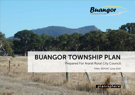 Buangor TOWNSHIP PLAN