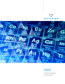 Core Inorganic Chemicals