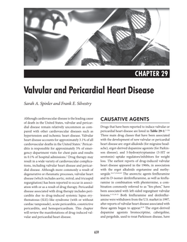 Valvular and Pericardial Heart Disease