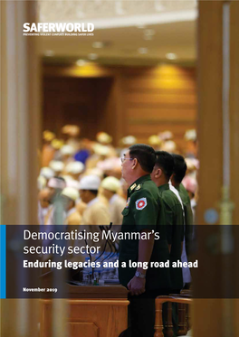 Democratising Myanmar's Security Sector