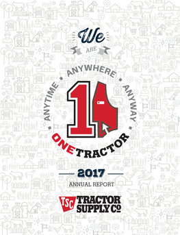 2017 Annual Report About Tractor Supply