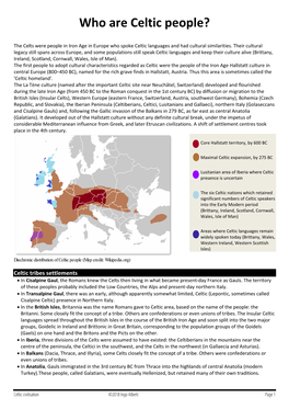 Who Are Celtic People?