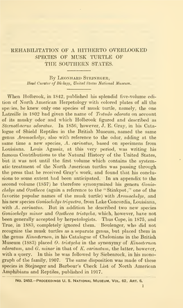 Proceedings of the United States National Museum