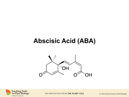 Abscisic Acid (ABA)