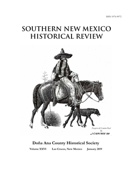 2019 Doña Ana County Historical Society Publisher