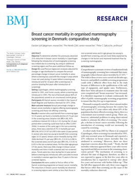 RESEARCH BMJ: First Published As 10.1136/Bmj.C1241 on 23 March 2010