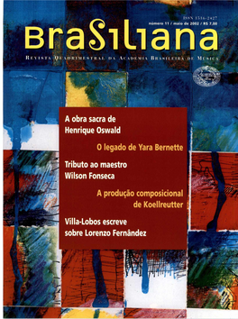 Brasiliana - Issn 1516-2427