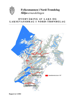 Plan for Overvåking Av Laksevassdrag I Nord