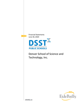 FINAL DSST Financials FY2020