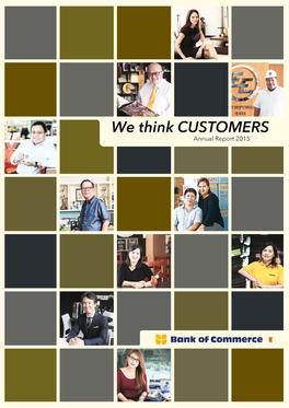 2015 Annual Report | Bank of Commerce