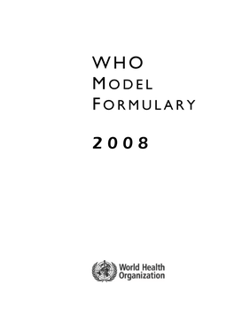 Model Formulary 2008 / Editors, Marc C