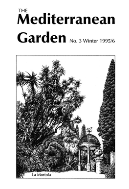Mediterranean Garden Society, PO Box 14, Peania GR-19002, Greece