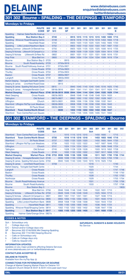 203 Bourne / SPALDING – the DEEPINGS