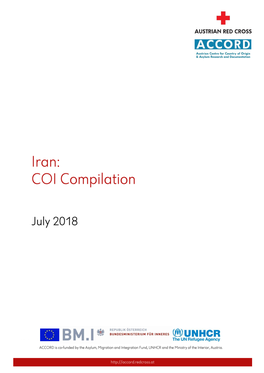 Iran: COI Compilation July 2018
