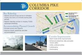 BEFORE AFTER • Highest Amount of Bus Service in Arlington County, Bus