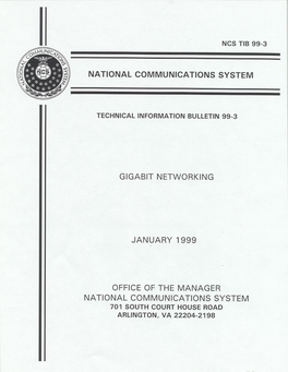 Gigabit Networking