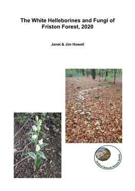 The White Helleborines and Fungi of Friston Forest, 2020