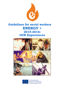 ENERGY + 2015-2016: OUR Experiences Booklet Review