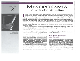 MESOPOTAMIA: 2 Cradleofcivilization