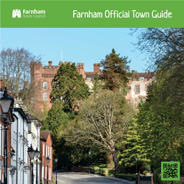 Farnham Official Town Guide Castle Street © David Fisher A&FCC 1 % Welcome 10 OFF Welcome to the Historic Town of Farnham