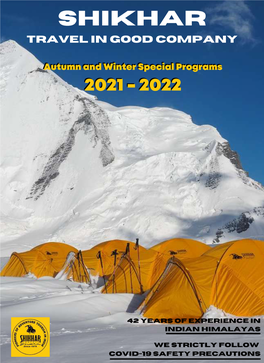 Autumn and Winter Programs 2021