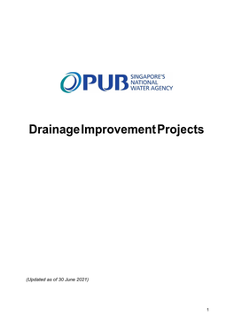 Drainage Improvement Projects