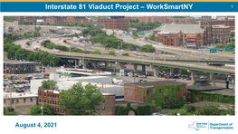 Interstate 81 Viaduct Project – Worksmartny 1