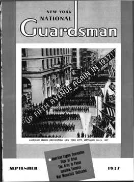 American Legion Convention, New York City, September 20-23, 1937 He Took His Brewery with Him