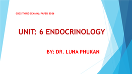 Regulation of the Pituitary Gland