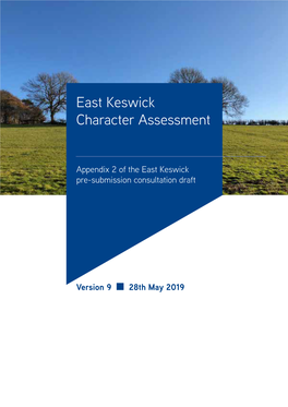 East Keswick Character Assessment