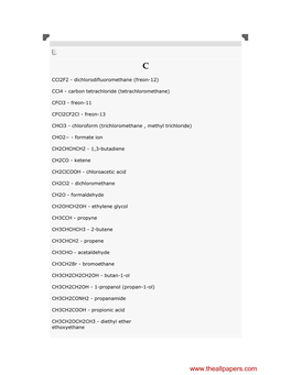 Chemical Formula's.Pdf