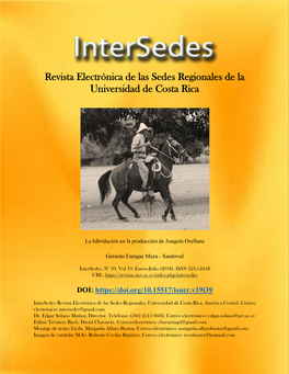 Revista Electrónica De Las Sedes Regionales De La Universidad De Costa Rica