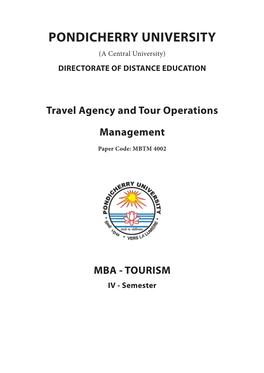Travel Agency & Tour Operations Management