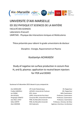 Universite D'aix-Marseille