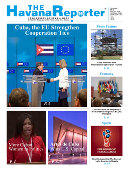 Cuba, the EU Strengthen Cooperation Ties
