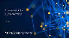 Keynote: Framework for Collaboration