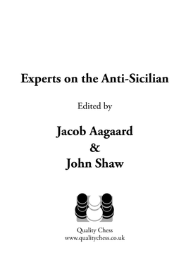 Experts on the Anti-Sicilian