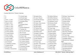 PDF Numbers and Names