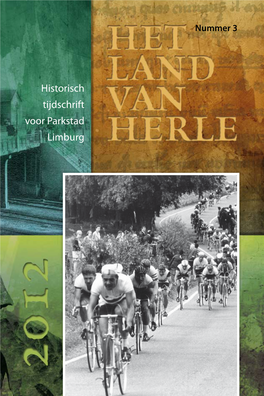 Historisch Tijdschrift Voor Parkstad Limburg Foto Omslag: Wereldkampioenschappen Wielrennen 1967