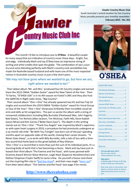 GCMC Newsletter