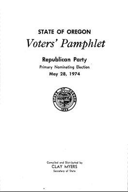 Voters' Pamphlet