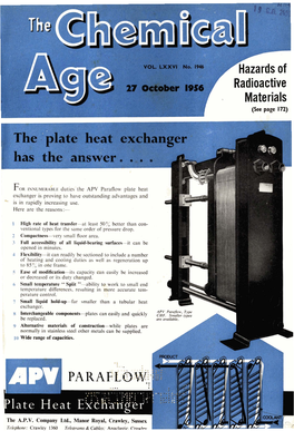 The Chemical Age 1956 Vol.76 No.1956