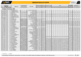 Weekend Regular Coupon 04/01/2020 09:01 1 / 10