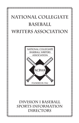 2010 NCBWA Directory