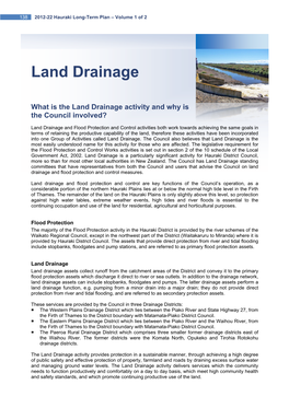 Land Drainage