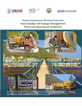 Faecal Sludge and Septage Management Policy and Operational Guidelines